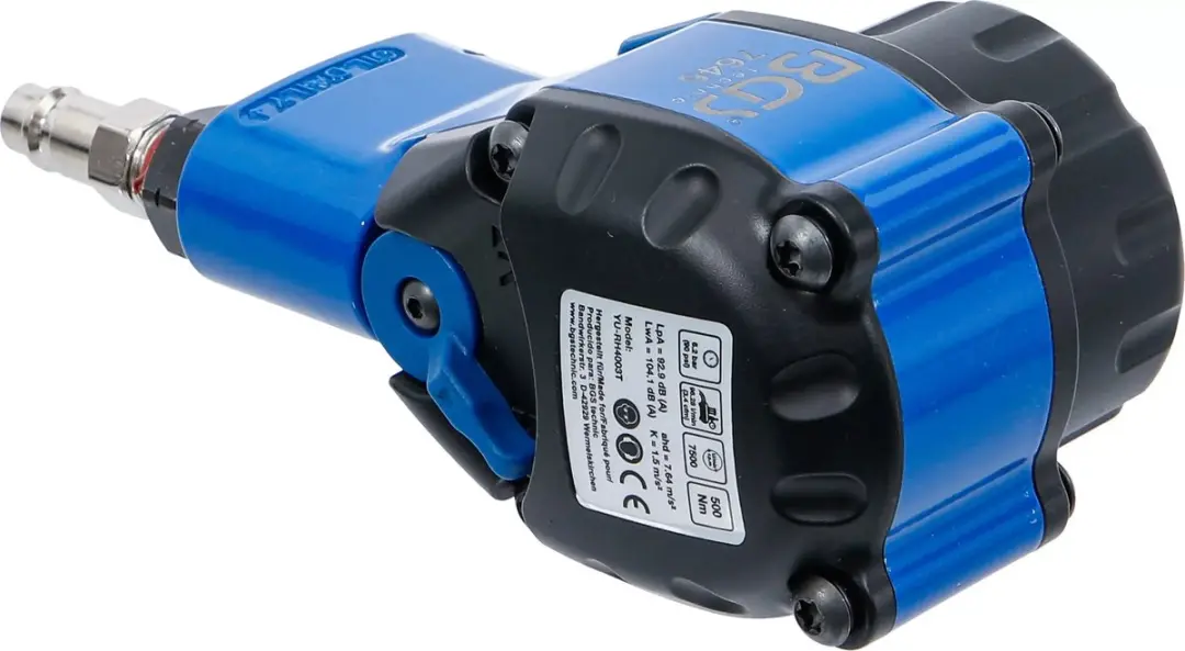 BGS technic 7646 Mini Perslucht Slagmoersleutel 1/2 - 500 Nm - afbeelding 5 van 6