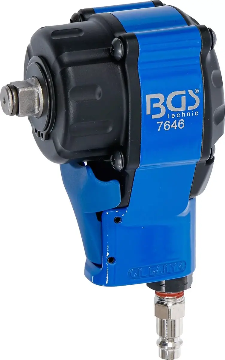 BGS technic 7646 Mini Perslucht Slagmoersleutel 1/2 - 500 Nm - afbeelding 2 van 6