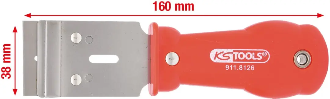 KS Tools Plakkettingschraper 38mm 911.8126 - afbeelding 5 van 6