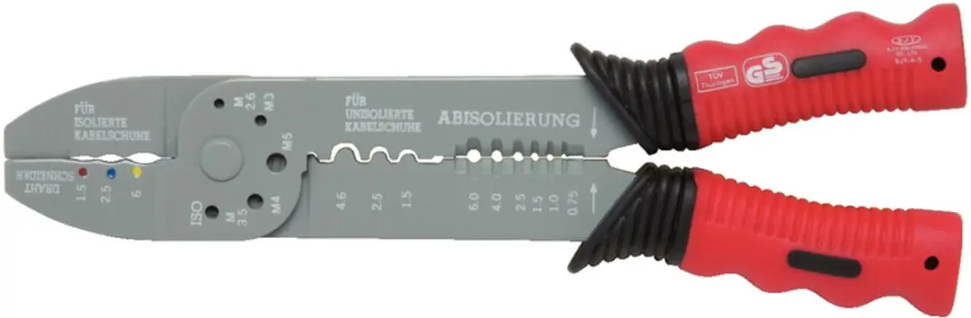 KS Tools Multifunctionele Krimptang 115.1231 - 220mm - Ongesoleerd - afbeelding 2 van 6