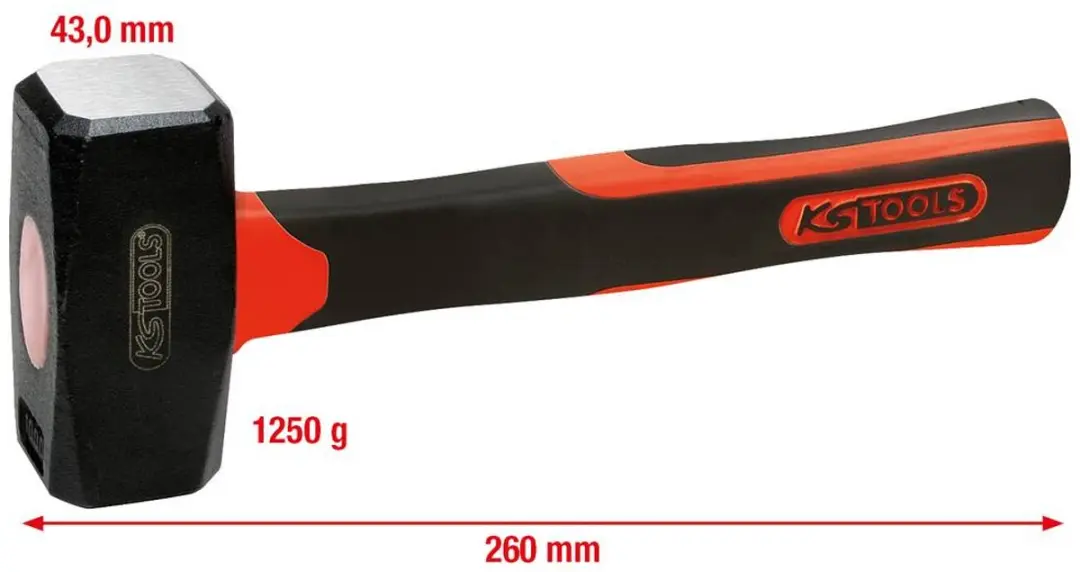 KS Tools Moker 1360g 260mm 142.5126 - afbeelding 3 van 5