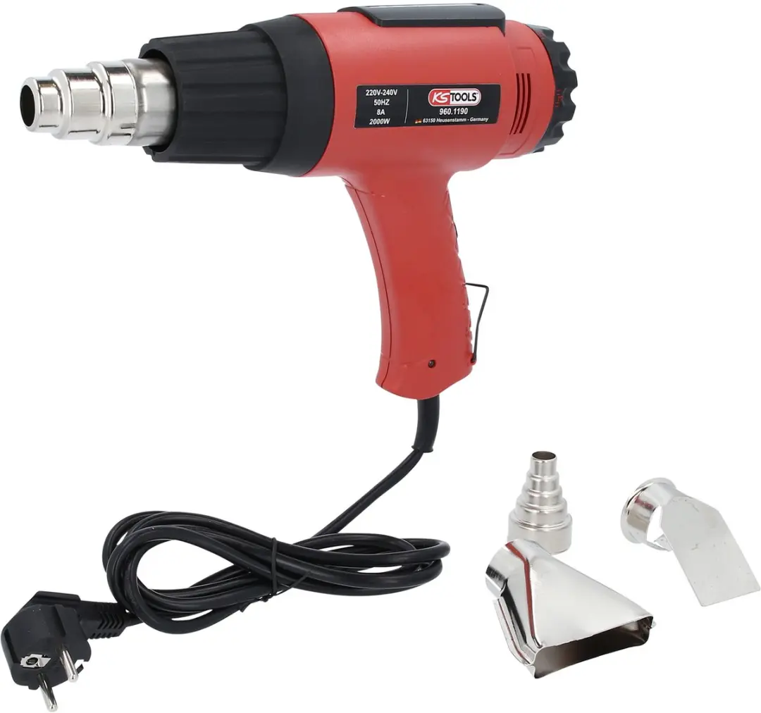 KS Tools 960.1190 Heteluchtpistool - 2000W - afbeelding 4 van 6