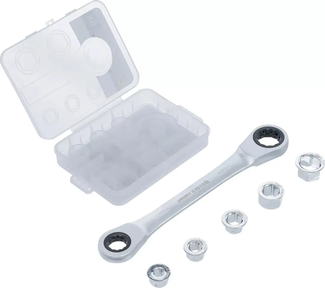 BGS technic Ratelringsleutel Set 8-19 mm