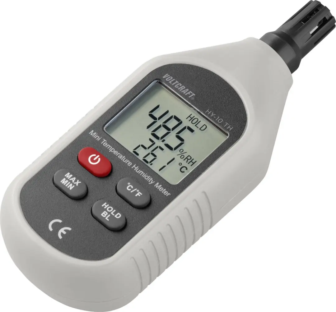 Voltcraft HY-10 TH Luchtvochtigheidsmeter - Hygrometer - afbeelding 3 van 6
