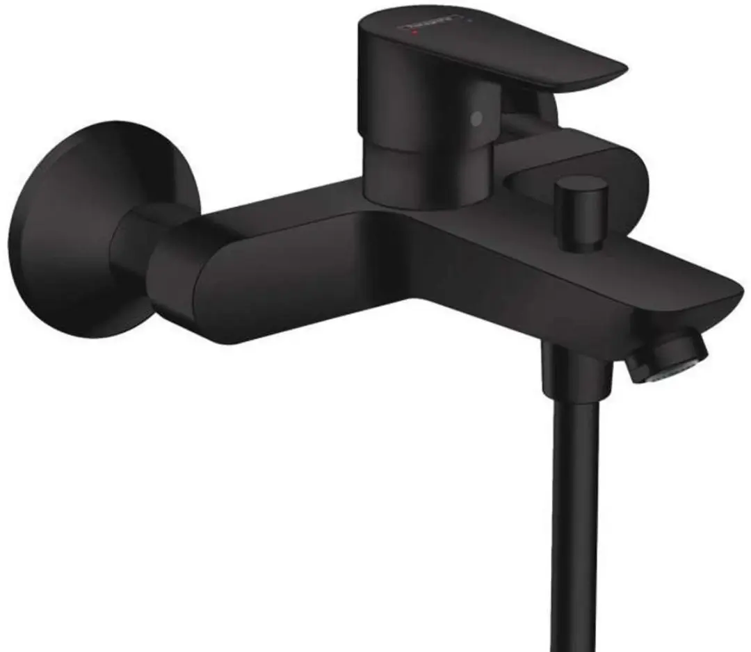 Hansgrohe Talis E 71740670 Badmengkraan - Mat Zwart - afbeelding 5 van 5