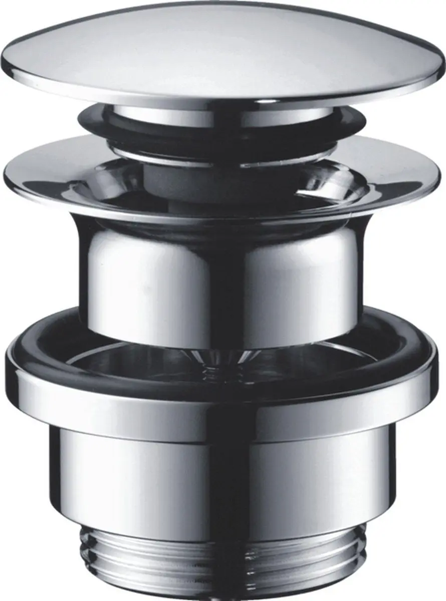Hansgrohe 50100700 Push-Open Afvoerplug 1 1/4" - Mat Wit - afbeelding 2 van 4