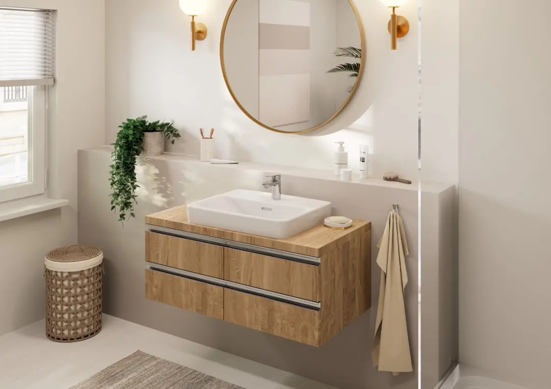 Hansgrohe Vernis Blend 70 Wastafelmengkraan 71550000 - Chroom - afbeelding 2 van 6
