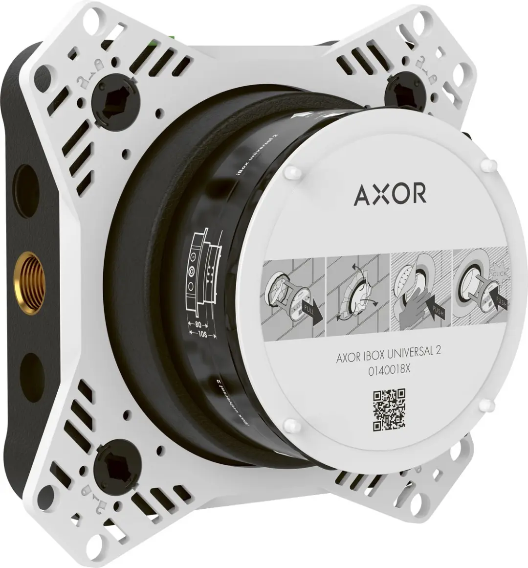 Hansgrohe AXOR iBox universal 2 01400180 Inbouwlichaam - afbeelding 2 van 2
