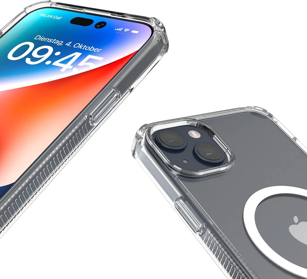 Hama Extreme Protect MagCase iPhone 15 Plus - Krasbestendig - Transparant - afbeelding 3 van 6