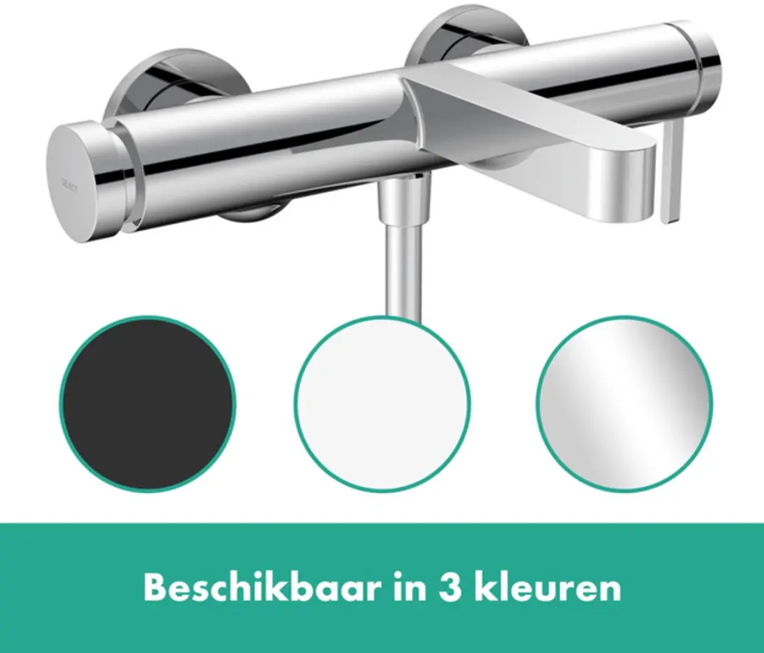 Hansgrohe Finoris 76420000 Badmengkraan - Chroom - afbeelding 6 van 6