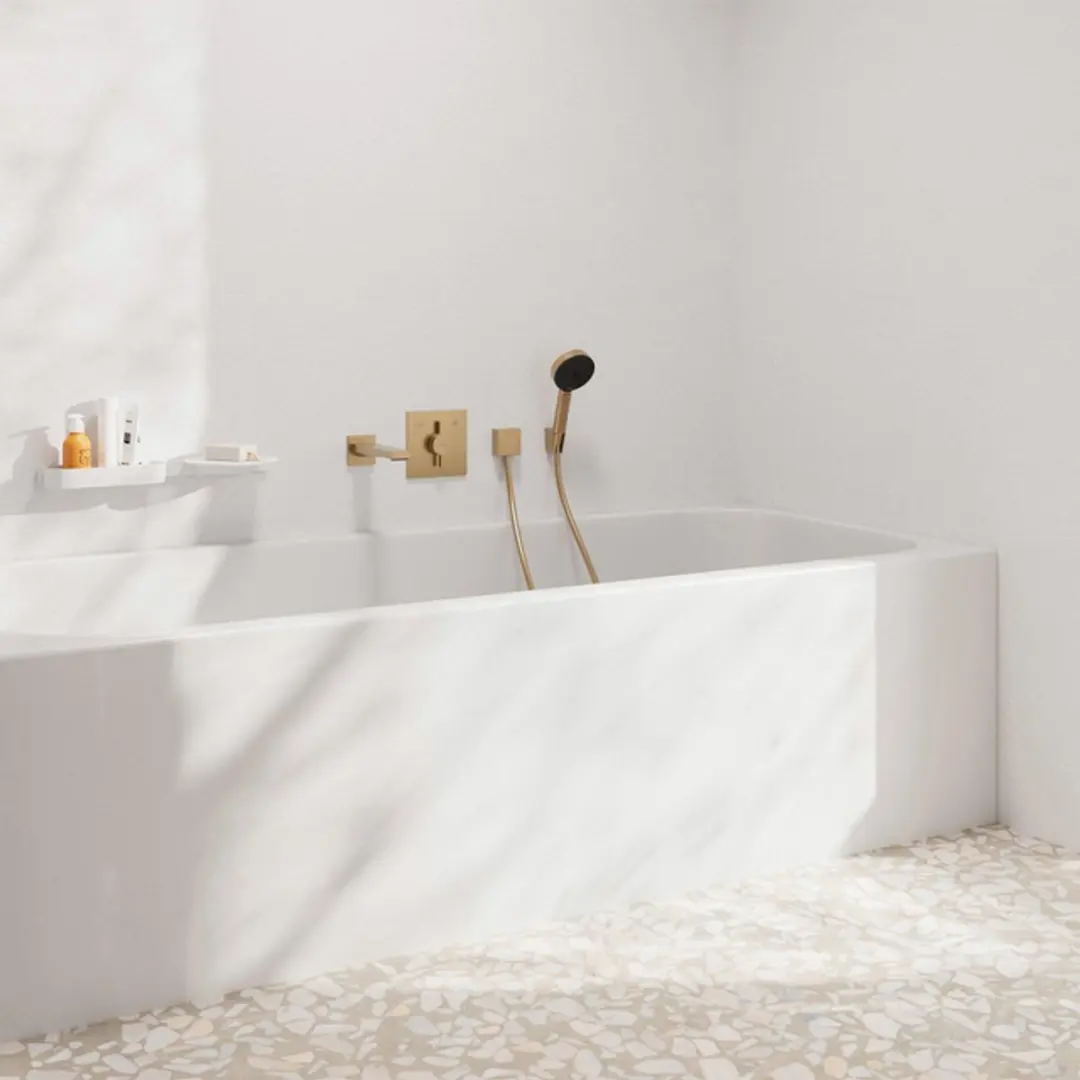 Hansgrohe DuoTurn E Inbouw mengkraan - voor 2 functies - geborsteld brons - afbeelding 3 van 6