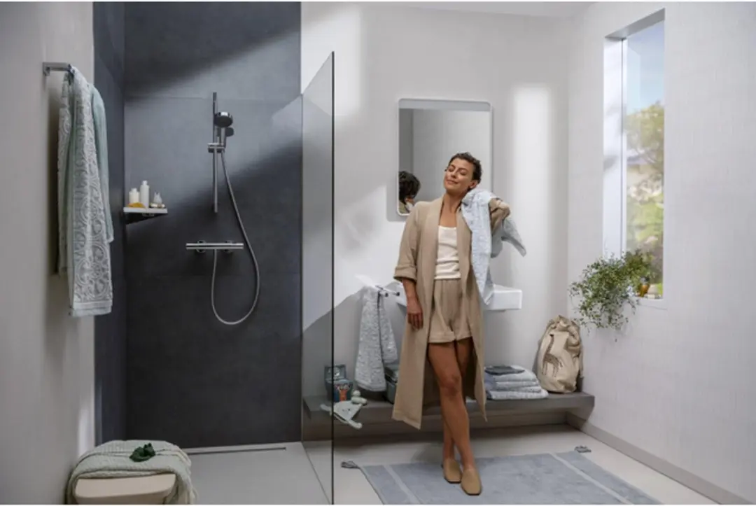 Hansgrohe Ecostat Fine 13324000 Douchethermostaat - Chroom - afbeelding 5 van 6