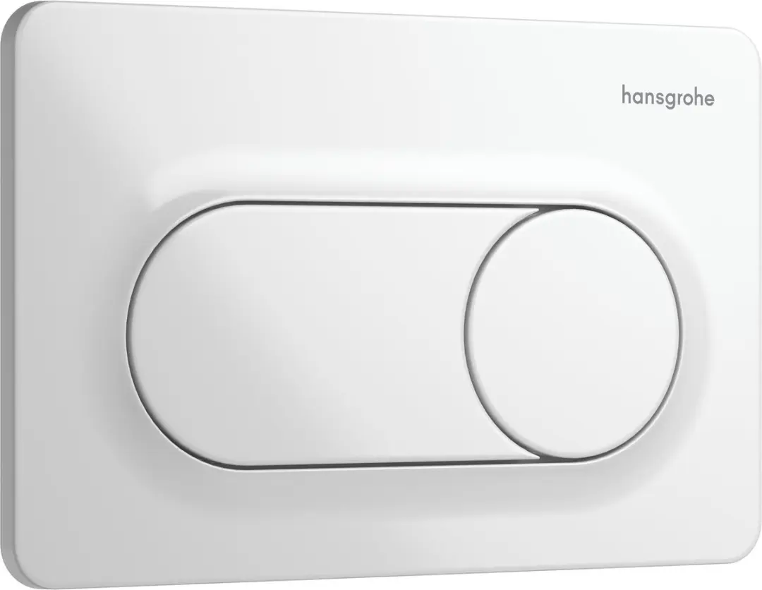 hansgrohe iFrame Original S drukplaatvoor dual flush wit
