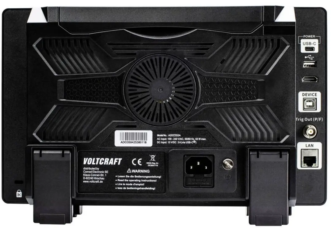 Voltcraft ADO-3504 Digitale Oscilloscoop - 350 MHz - afbeelding 5 van 6