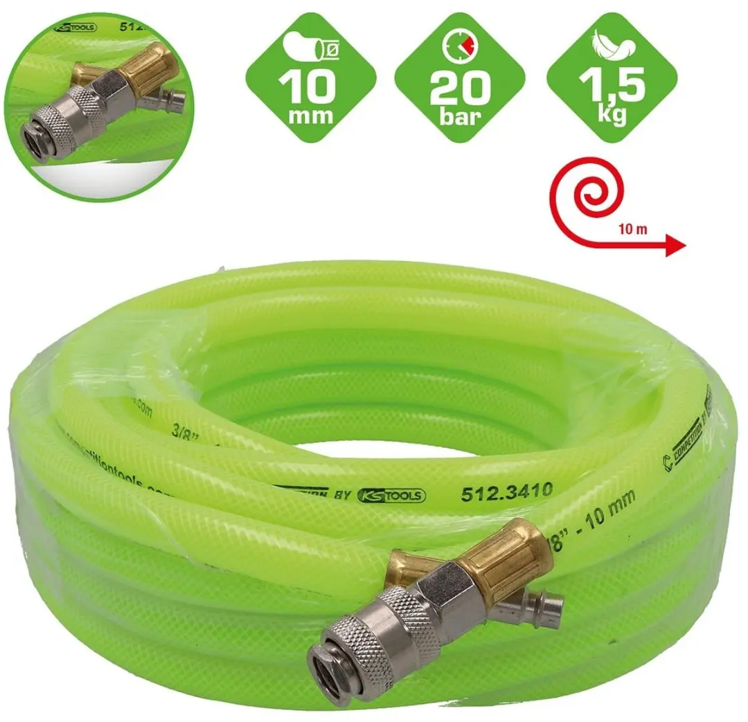 KS Tools Signaal-persluchtslang 10m Ø10mm - 512.3410 - afbeelding 3 van 5