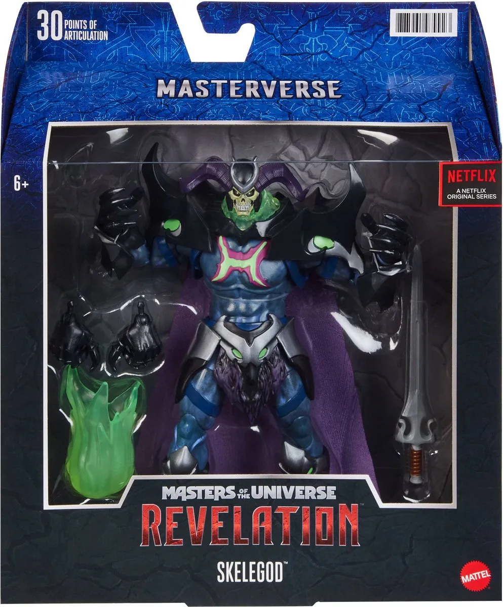 Mattel Masters of the Universe Revelation - Skelegod (Skeletor) 23cm Action Figure