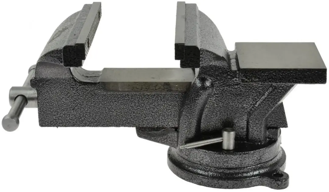 GEKO Bankschroef 360° Draaibaar - 150mm - Gietijzer - afbeelding 3 van 6