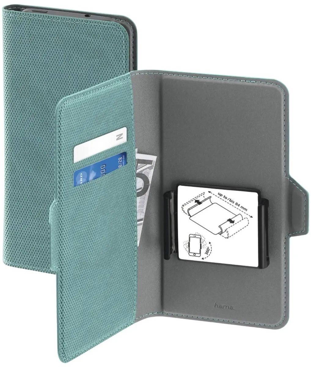 Hama Smart Move Boekje XXL 5,2"-6,5" - 2 Pasjes - Muntkleur - afbeelding 2 van 6