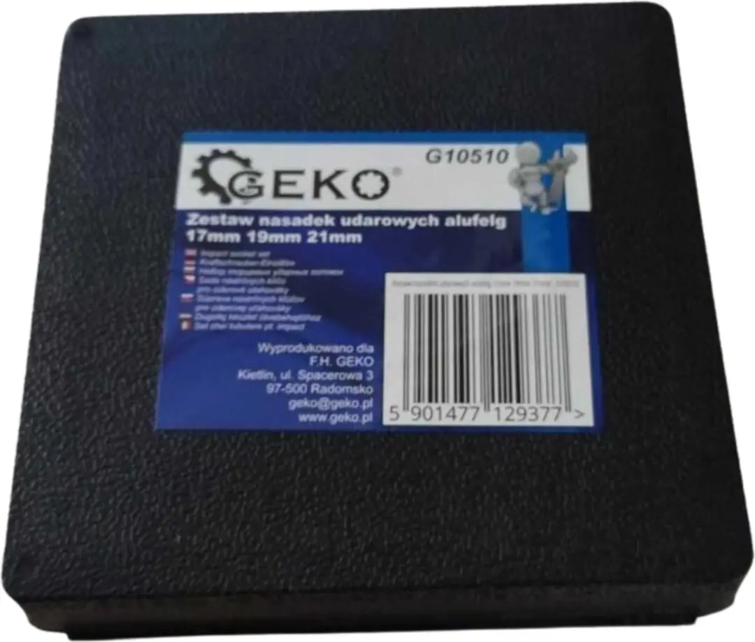 GEKO G10510 Alloy Velgen Dopsleutelset - 17/19/21mm - afbeelding 5 van 6