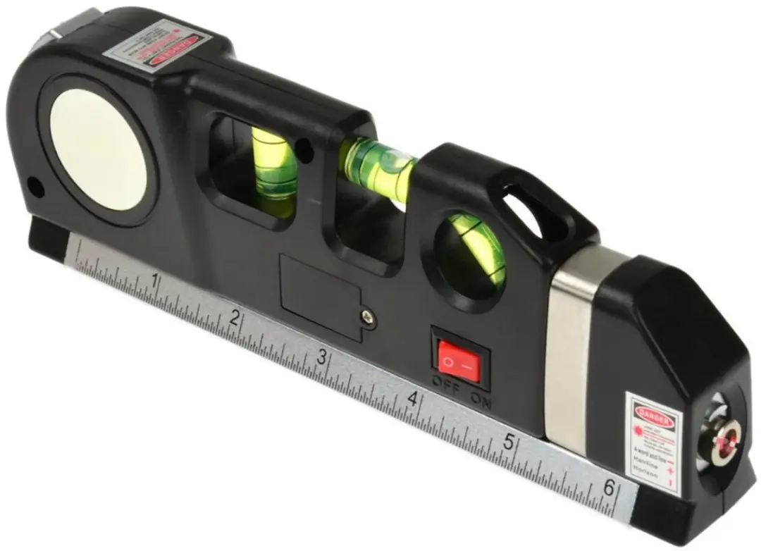 GEKO Multipurpose Laserwaterpas - 2,5m Meetlint - afbeelding 2 van 6
