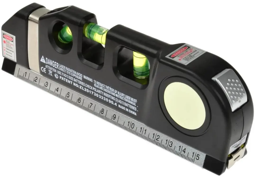 GEKO Multipurpose Laserwaterpas - 2,5m Meetlint - afbeelding 4 van 6
