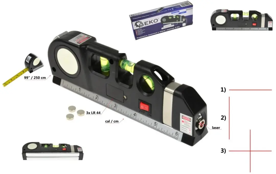 GEKO Multipurpose Laserwaterpas