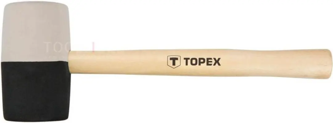Topex Rubberen Hamer 680g