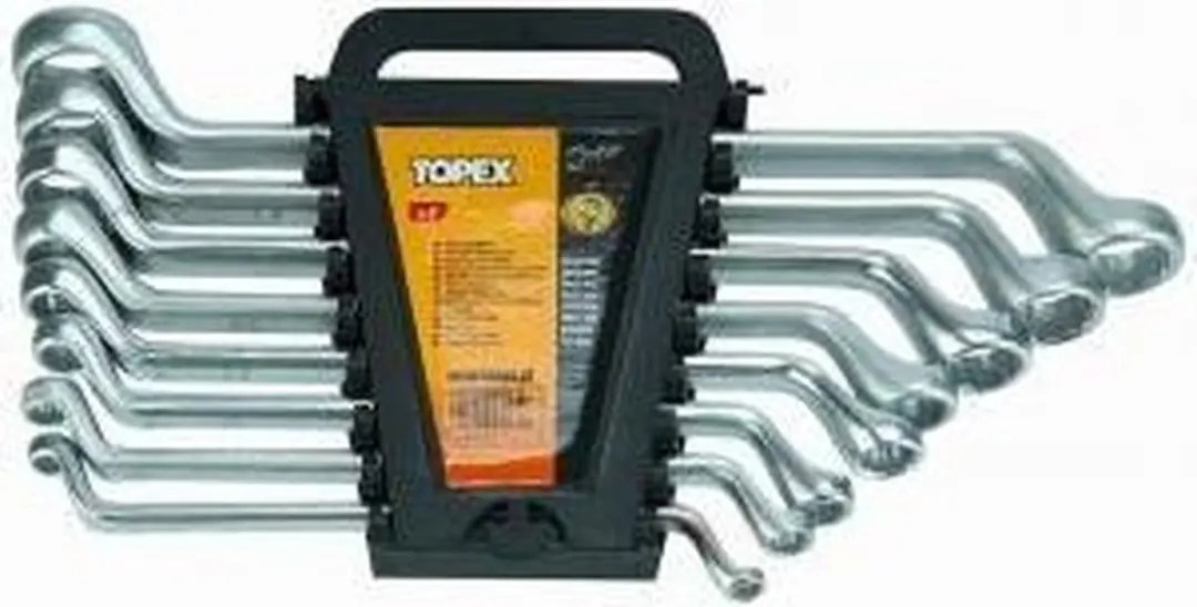 Topex Ringsleutel Set 6-22mm - Set van 8 - afbeelding 2 van 2