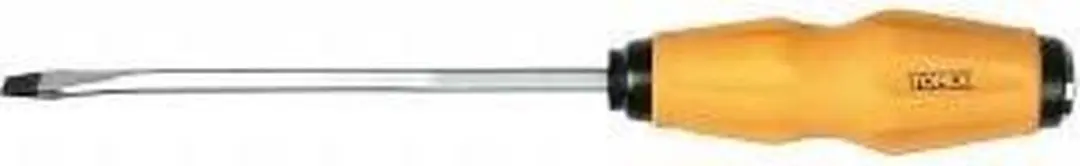 Topex Schroevendraaier Platte Kop 5x75mm - Slagvast - afbeelding 2 van 2