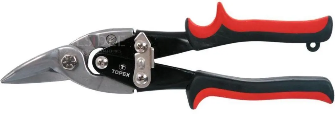 Topex Plaatschaar 01A426 - 250mm - Rechthandig - afbeelding 3 van 4