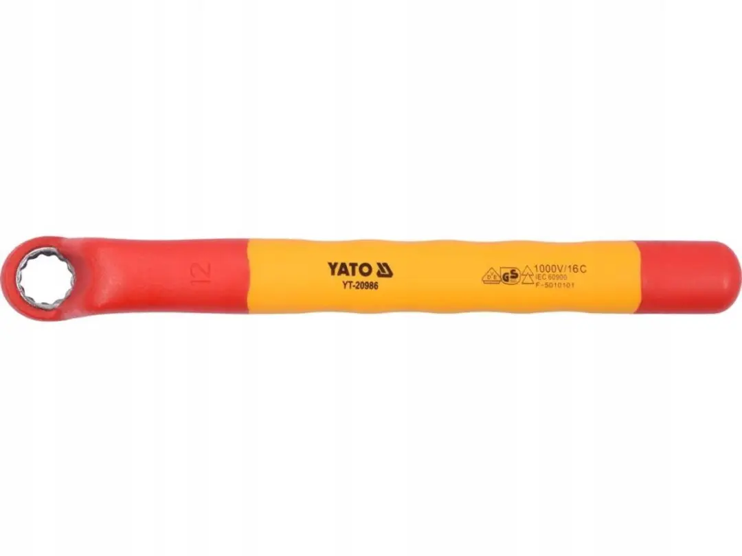 Yato geïsoleerde ringdopsleutel 12mm VDE 1000V