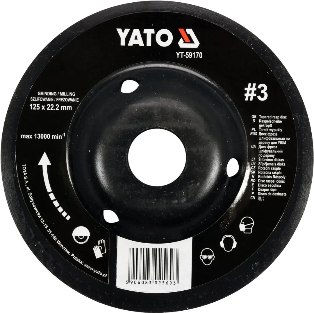 Yato YT-59170 Raspschijf Nr. 3