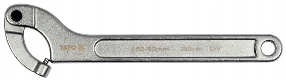 Yato Hakensleutel YT-01677 - 50-80mm - Draaibare Pen - afbeelding 2 van 2
