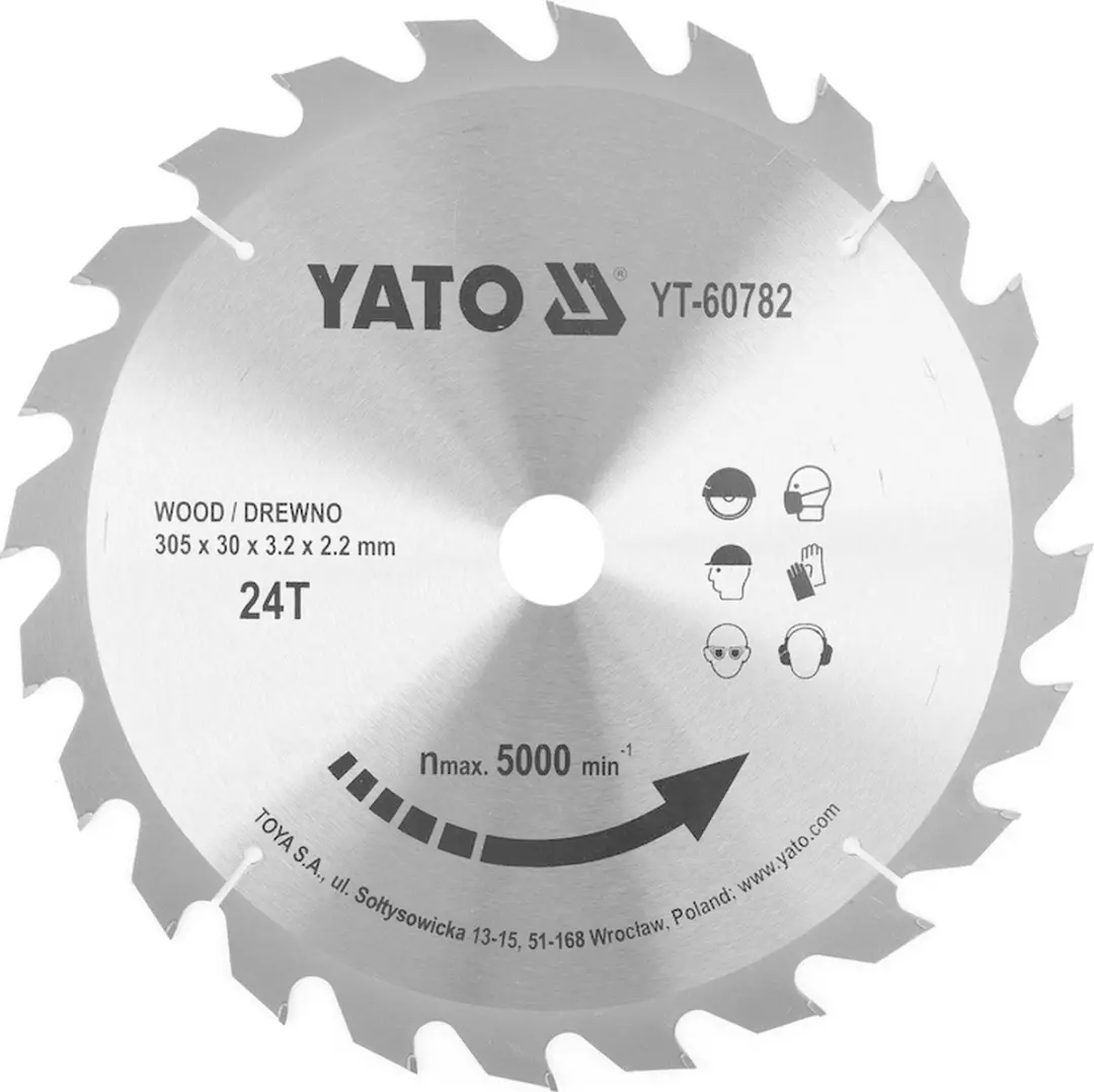 Yato Cirkelzaagblad YT-60782