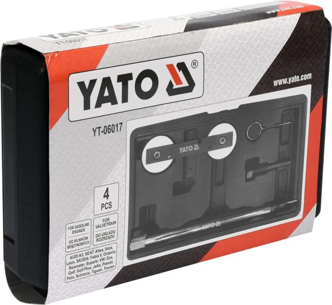 YATO YT-06017 Timing Gereedschapsset Audi VW - Zwart - afbeelding 5 van 5