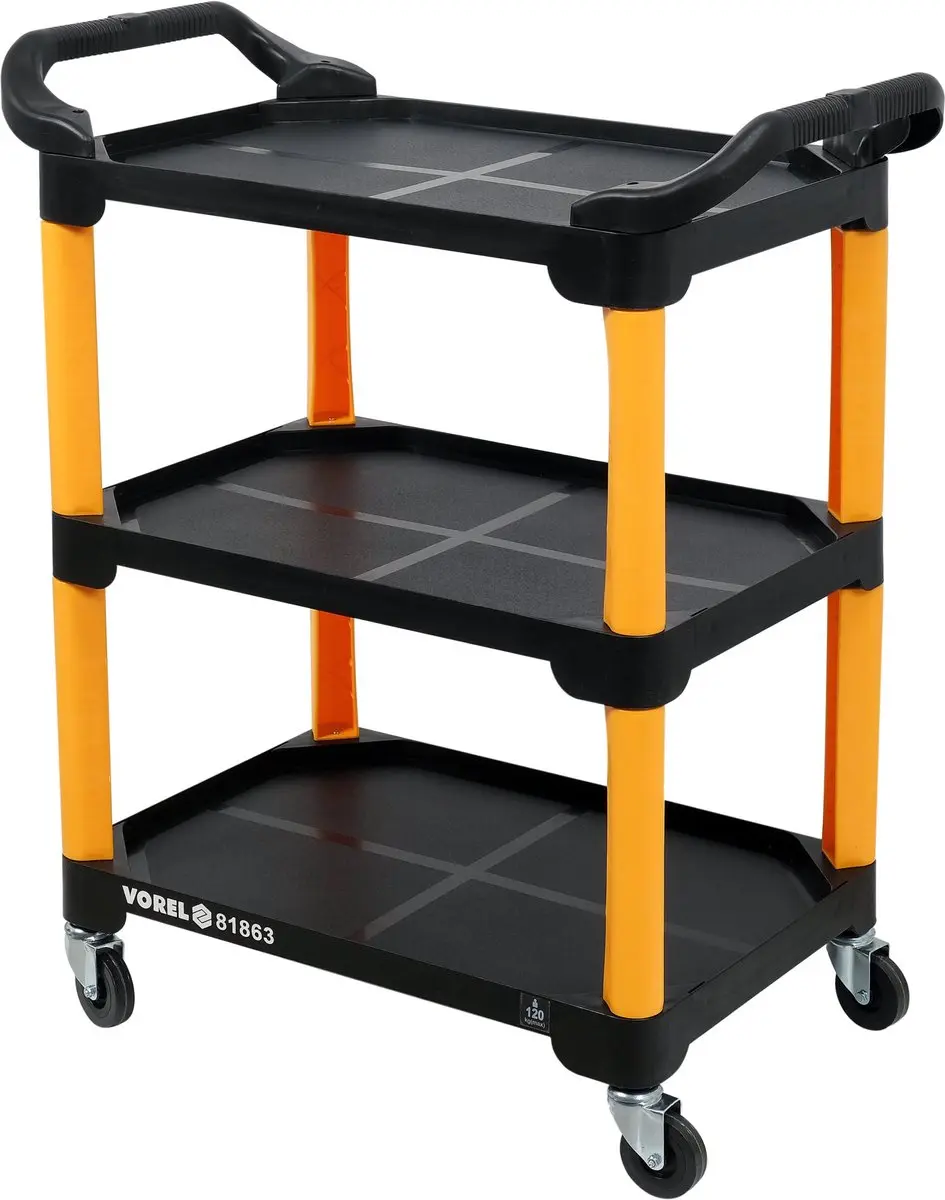 YATO Werkplaatswagen 81863 - 3 Etages - Max. 120kg - afbeelding 4 van 5