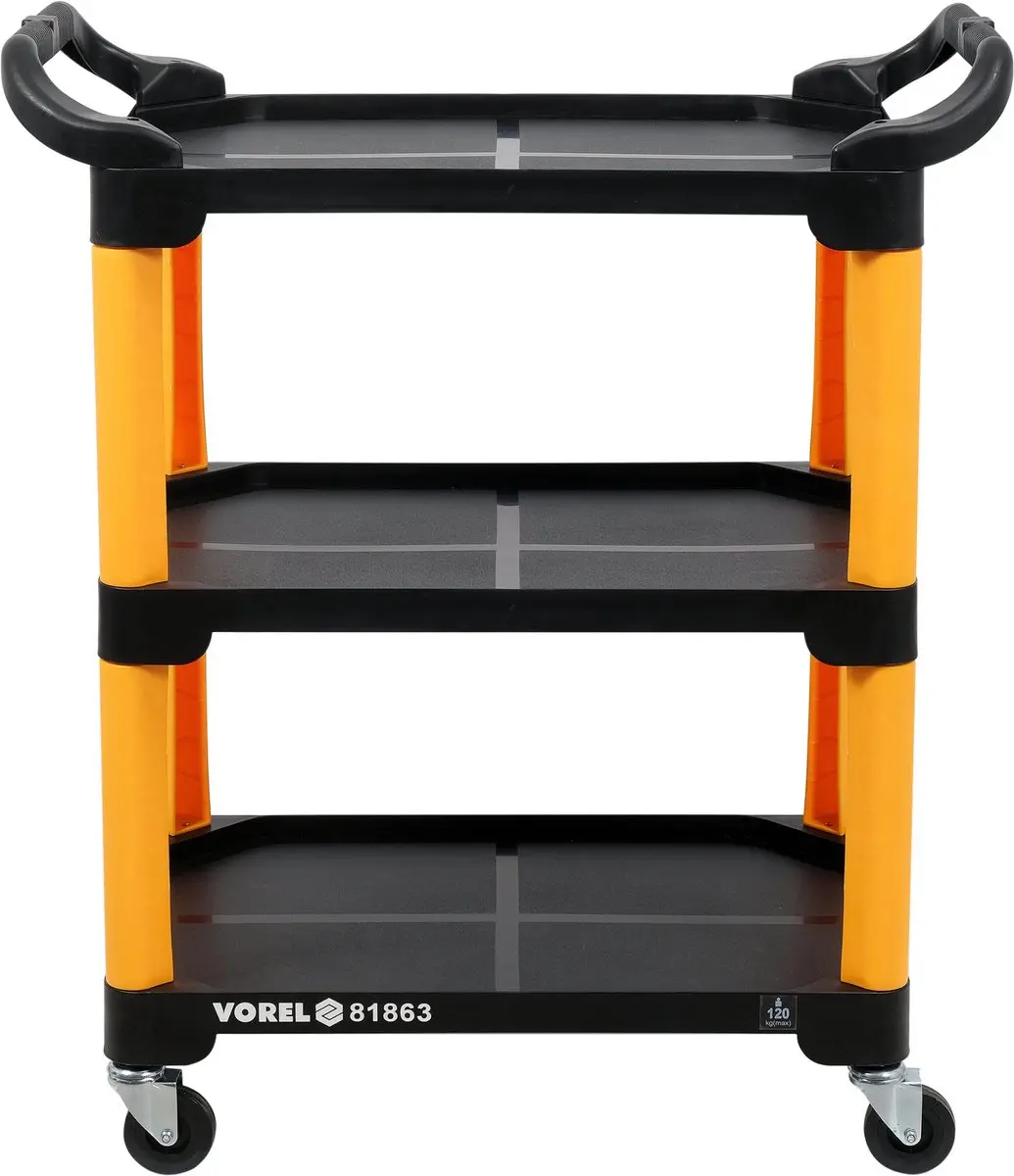 YATO Werkplaatswagen 81863 - 3 Etages - Max. 120kg - afbeelding 2 van 5
