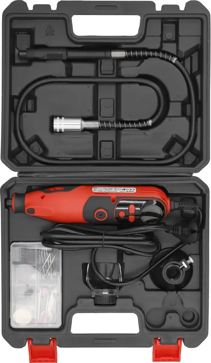 Multitool 130W met Buigzame As & LED-verlichting