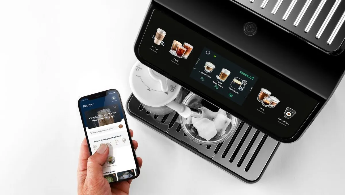 De'Longhi Eletta Explore ECAM 450.55.S Volautomatische Espressomachine - 1,8L - Zwart/Zilver