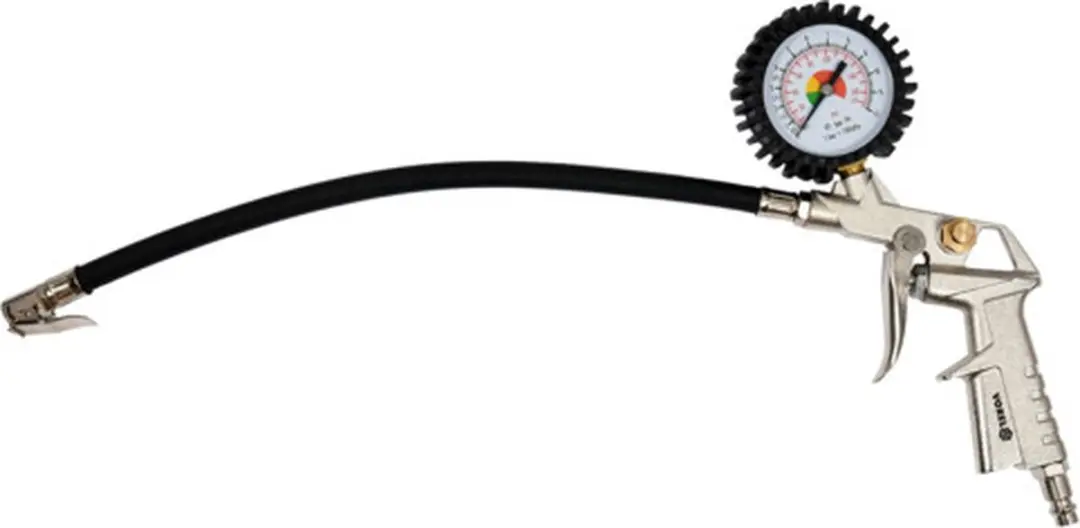 Vorel 81650 Persluchtpistool met manometer - Zilver - afbeelding 3 van 4