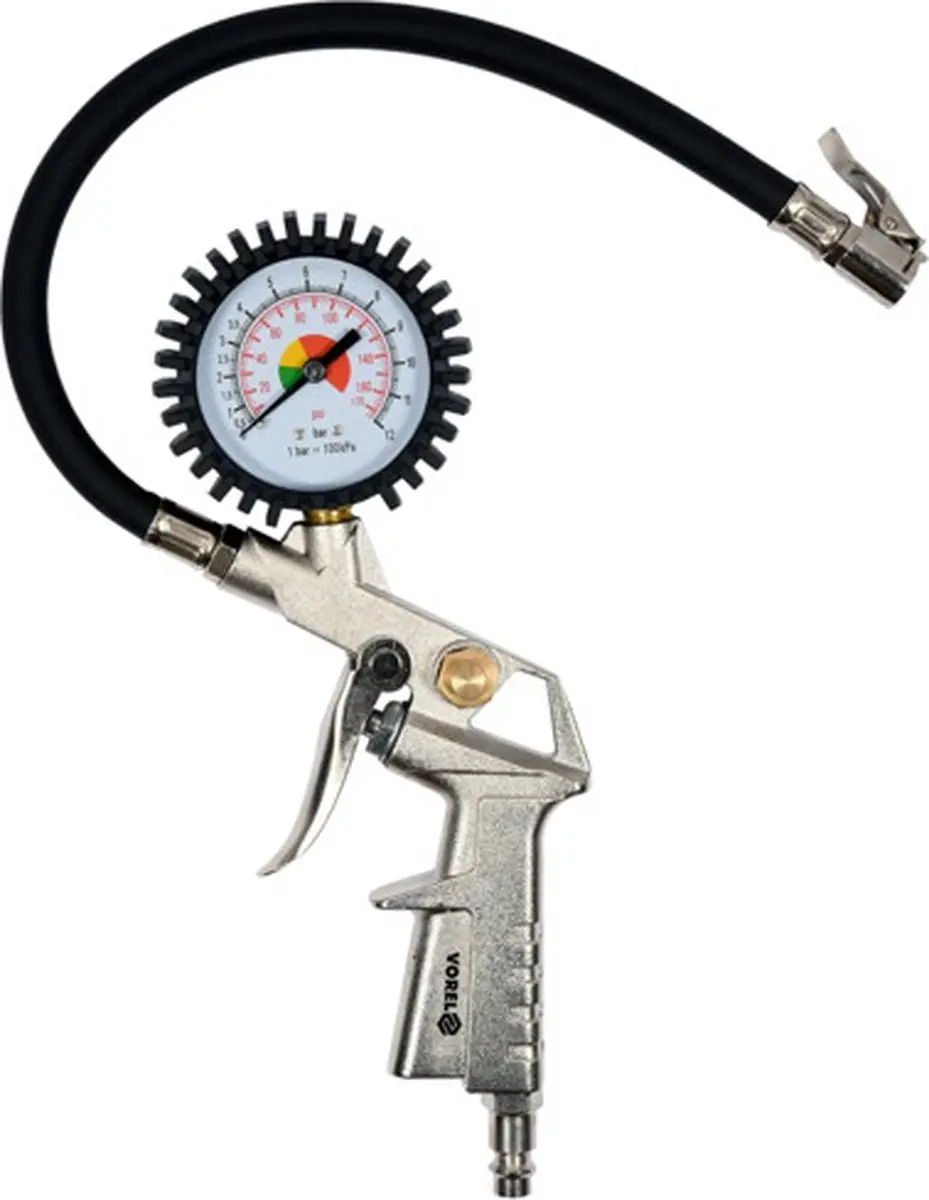 Vorel 81650 Persluchtpistool met manometer