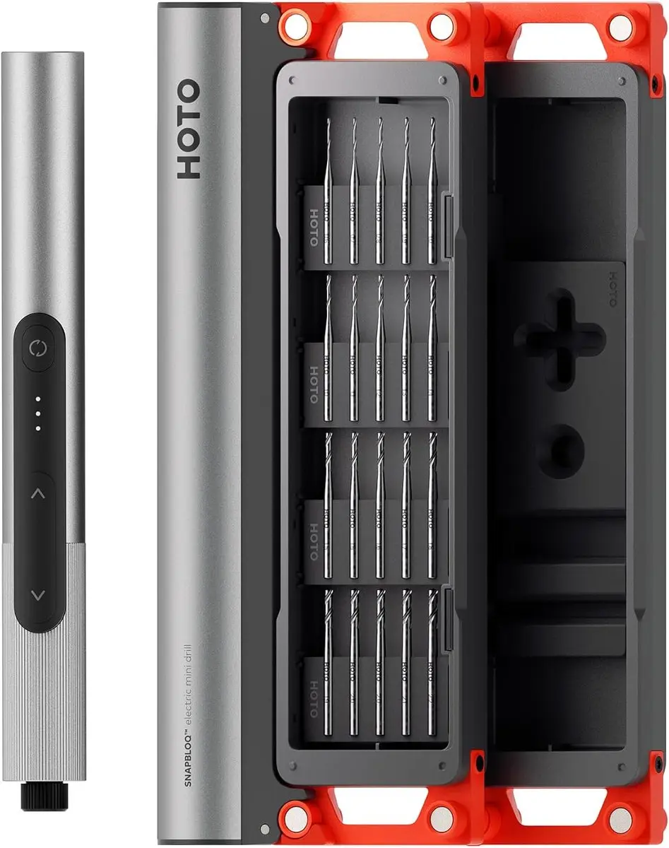 HOTO SNAPBLOQ™ D-A03 Electric Mini Drill Set (20-Piece)