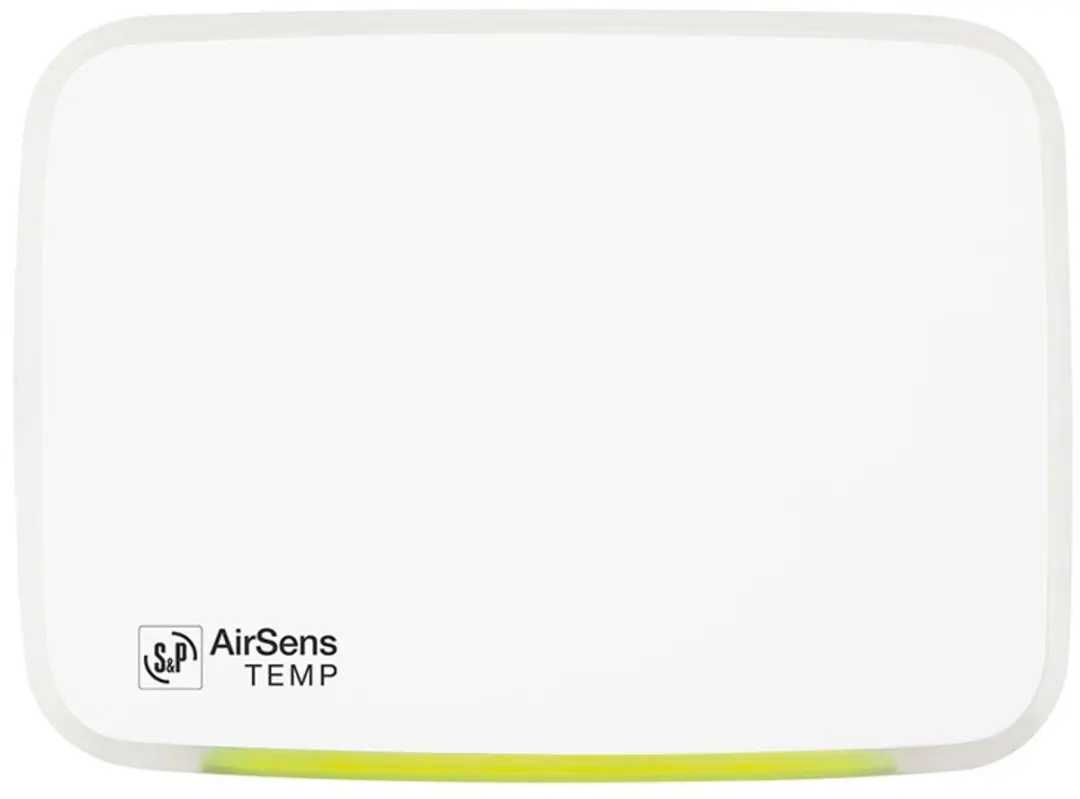 S&P AIRSENS TEMP-regelaar en luchtkwaliteitsmeetapparaat CO2