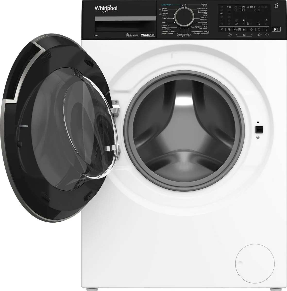 Whirlpool WPM 97W ADS BE Wasmachine 9 kg - 1351 RPM Wit