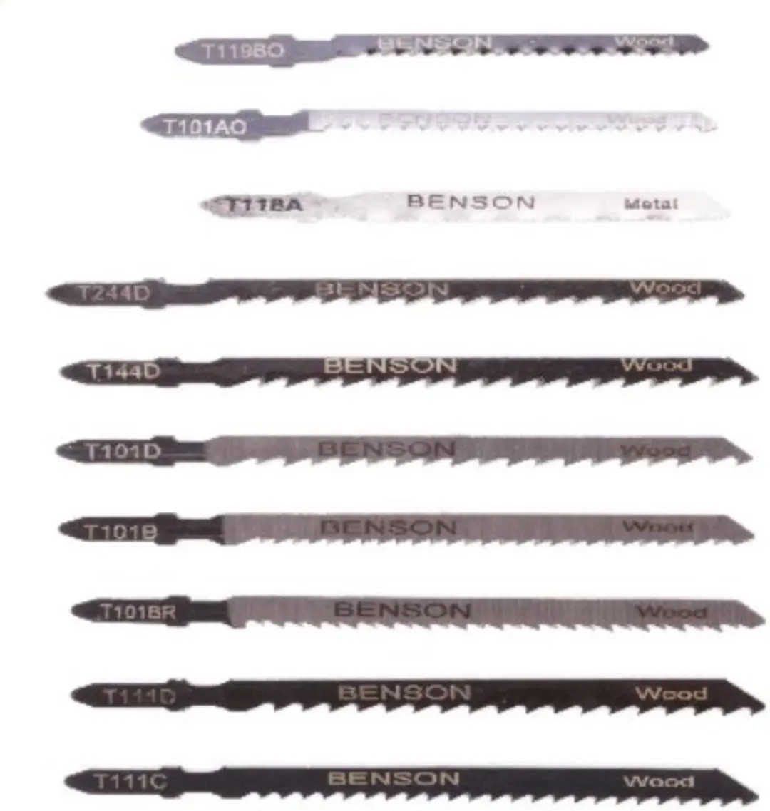 Decoupeerzaag bladen set 10 delig