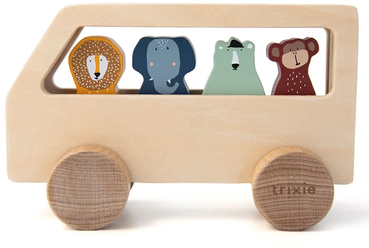 Trixie Houten Speelgoedbus 36-272