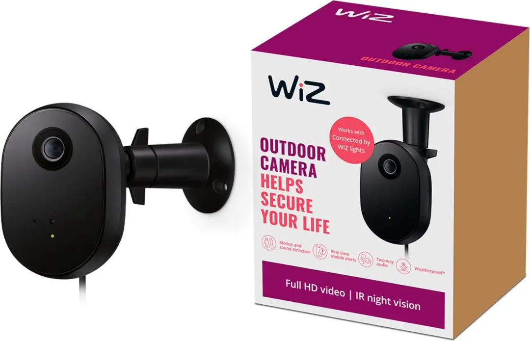 WiZ Slimme Buitencamera 1080p