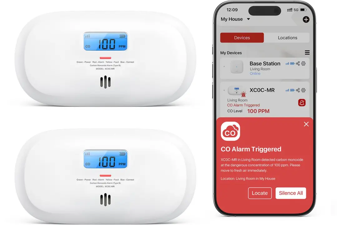 X-Sense XC0C-MR Slimme koolmonoxidemelder met WiFi