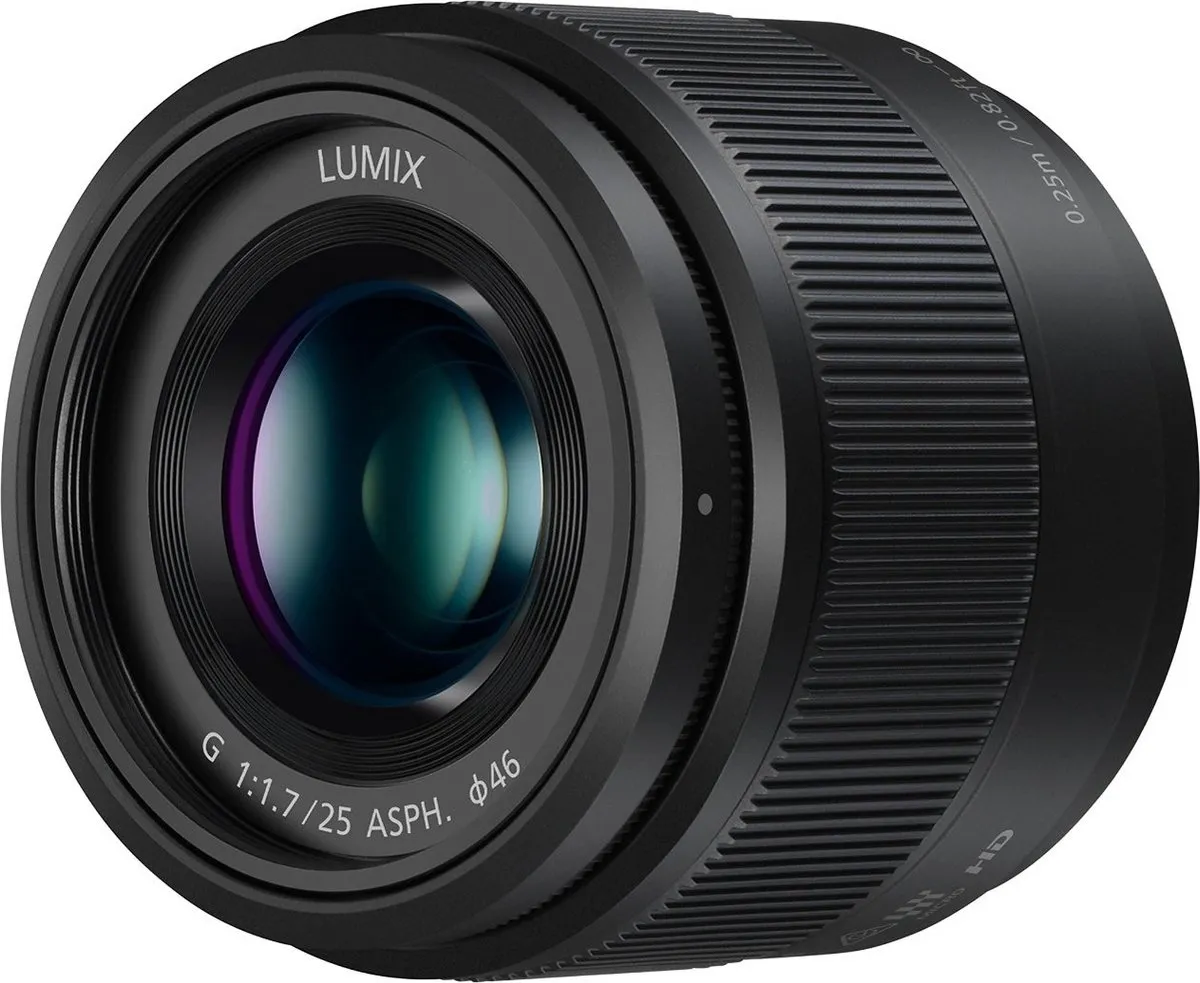 Panasonic Lumix G 25mm f1.7 - Zwart - afbeelding 5 van 6