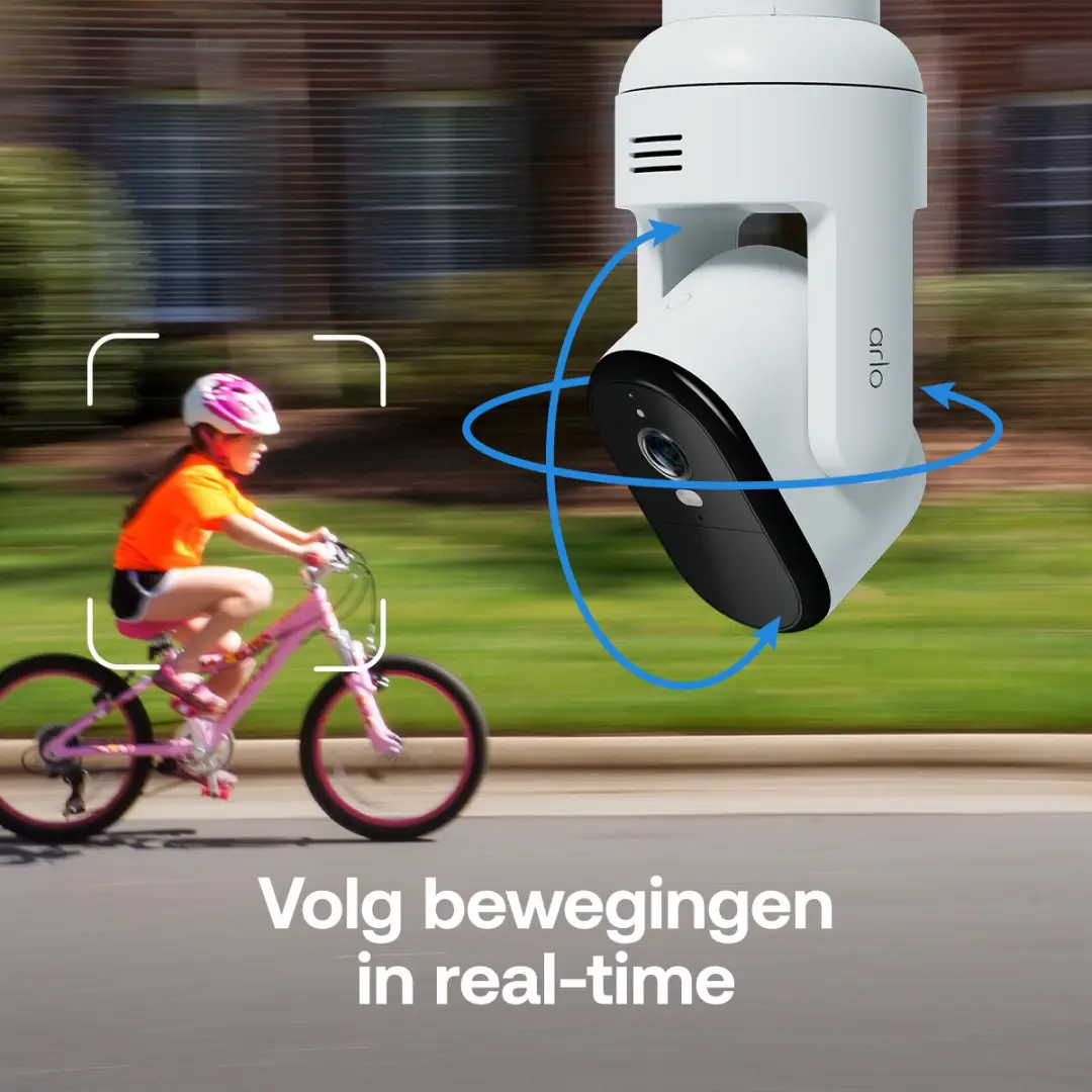 Arlo Essential 3 VMC2283-100PES Beveiligingscamera - Wit - afbeelding 4 van 6
